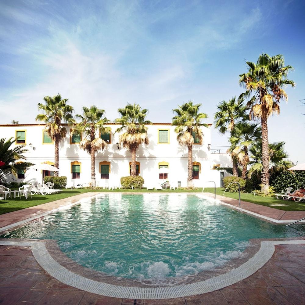 Hotel Balneario El Raposo Puebla de Sancho Pérez Dış mekan fotoğraf